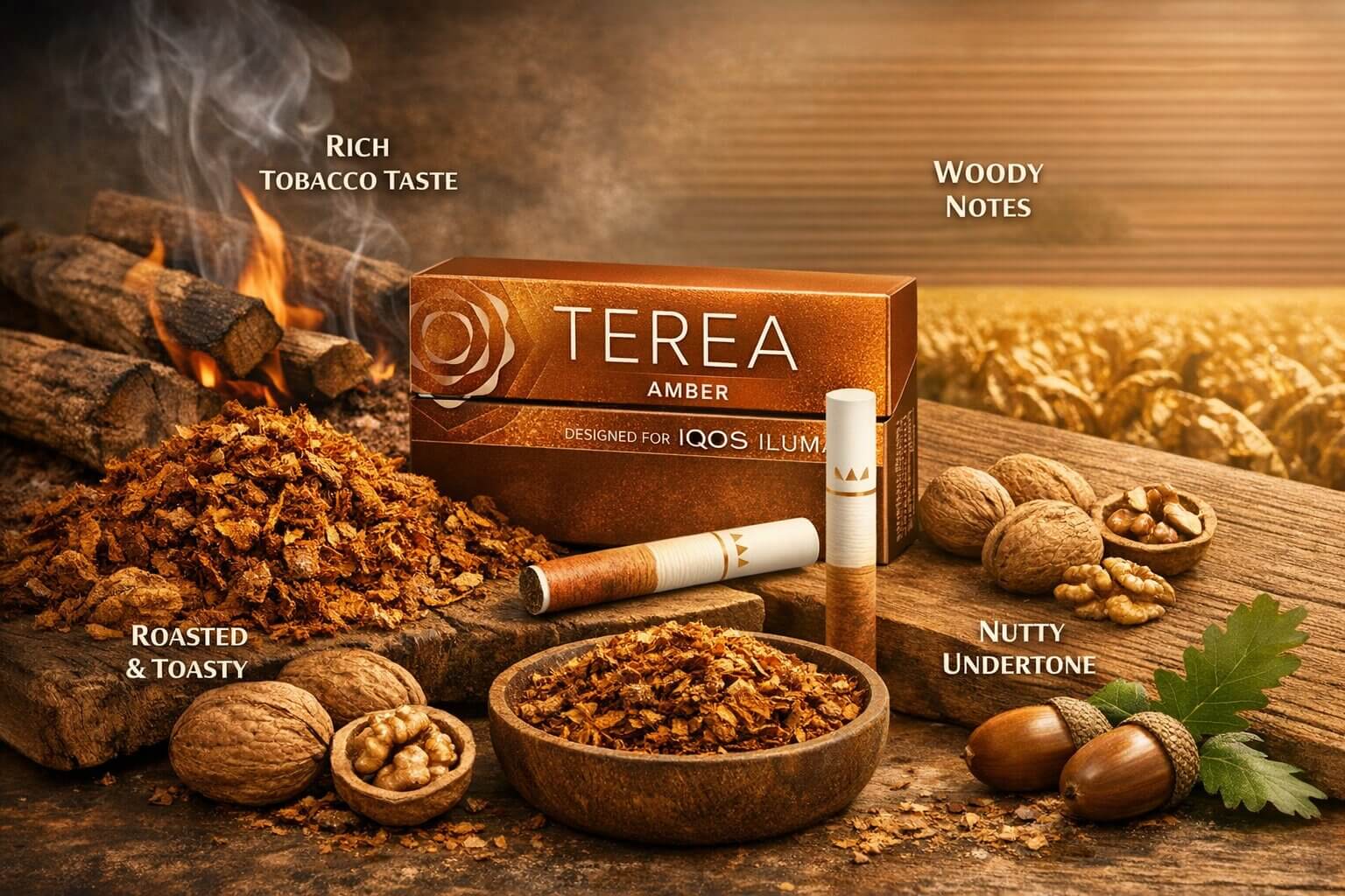 Terea Amber Sigara Aroma Profili