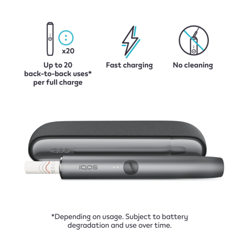 iqos iluma pebble gri renk